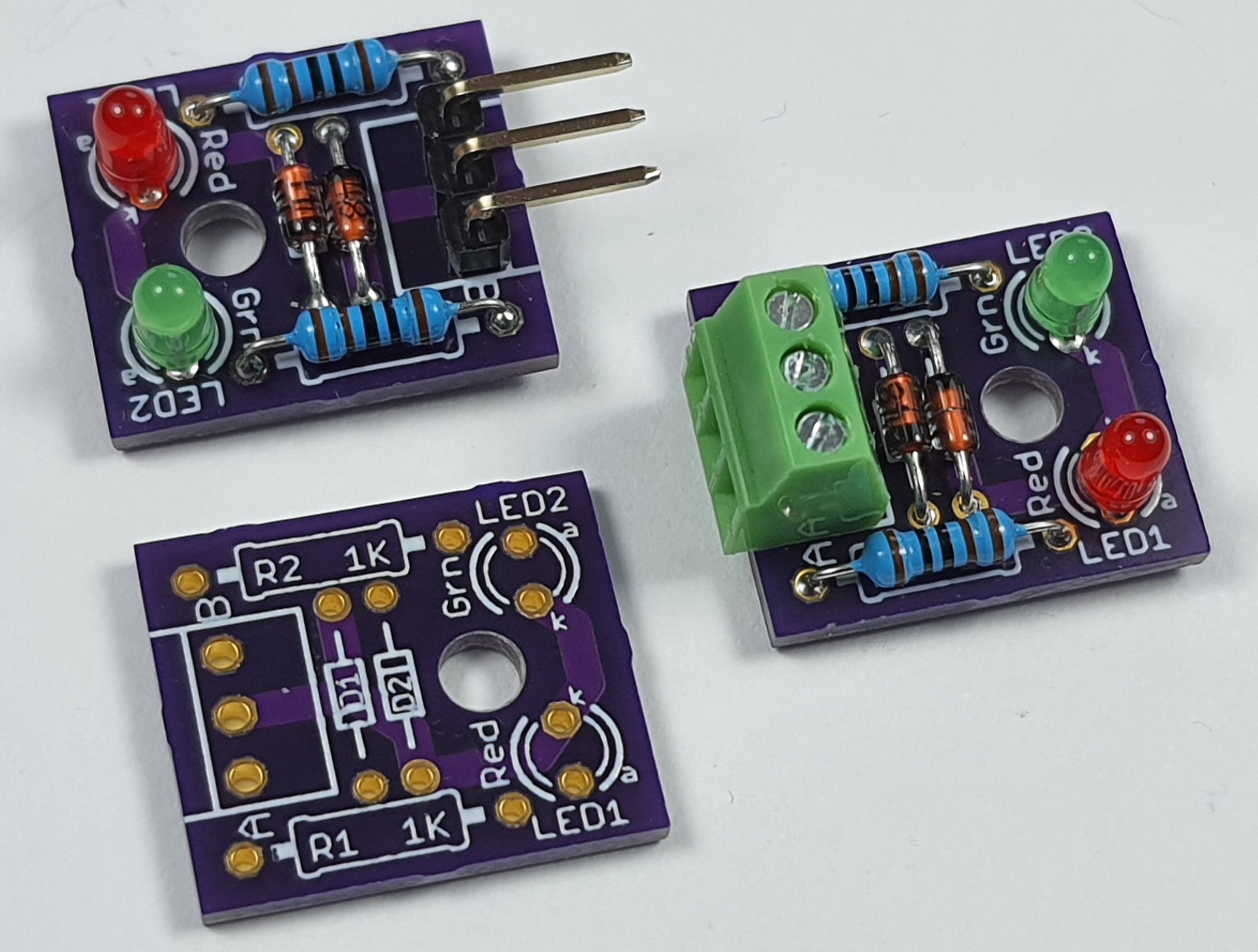 DCC Phase Indicator Boards